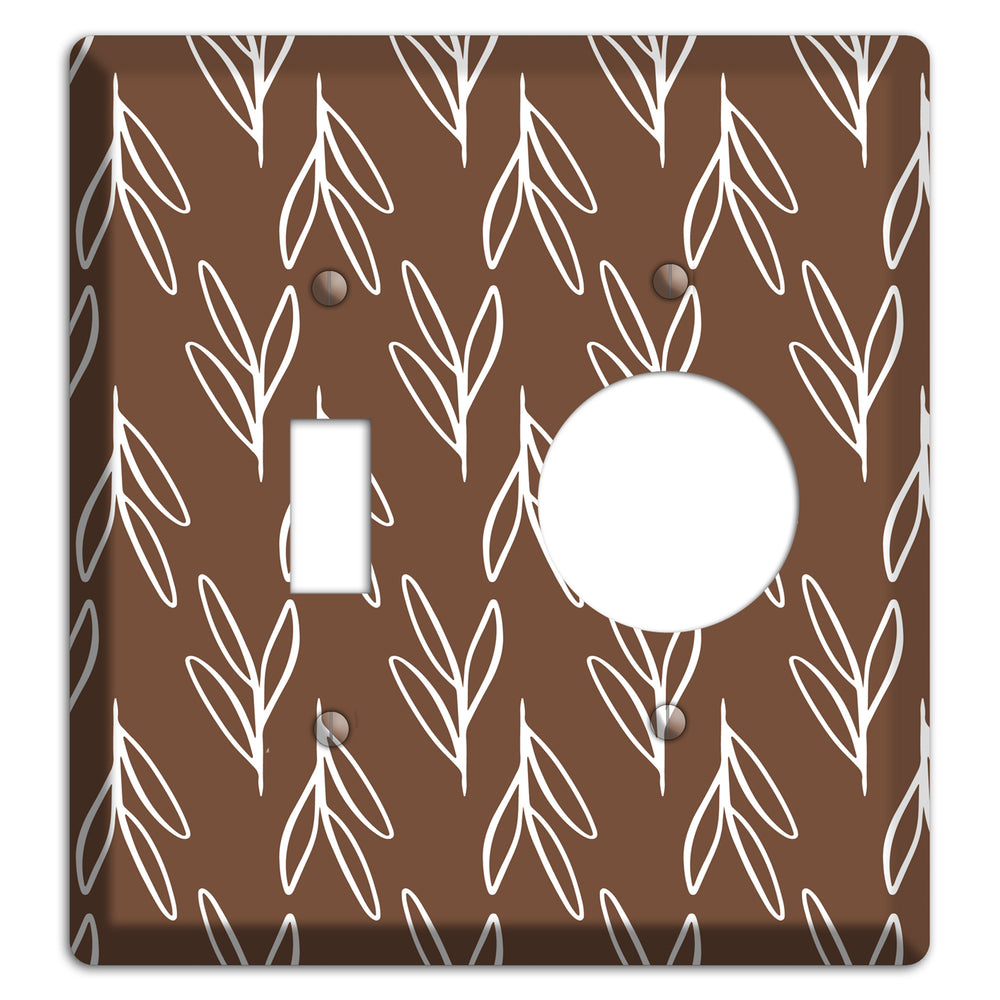 Wheat & Shadow Toggle / Receptacle Wallplate
