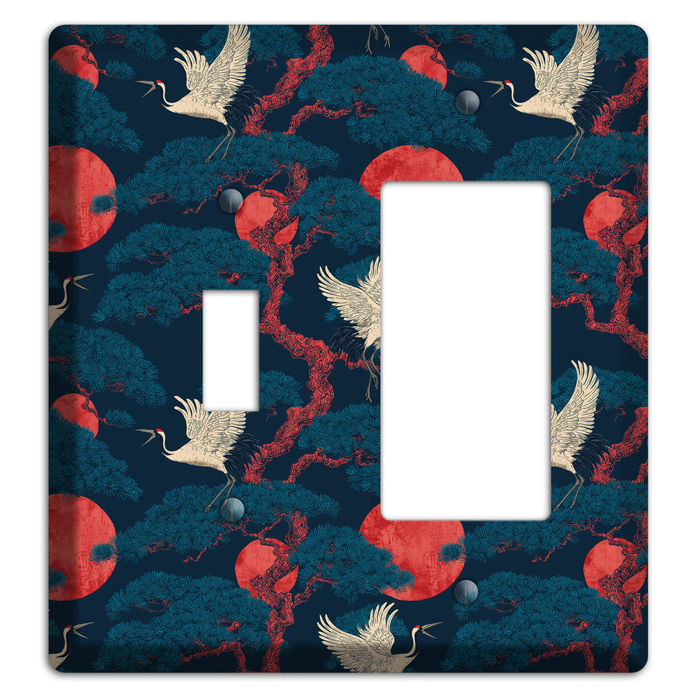 Cobalt Moon Passage Toggle / Rocker Wallplate