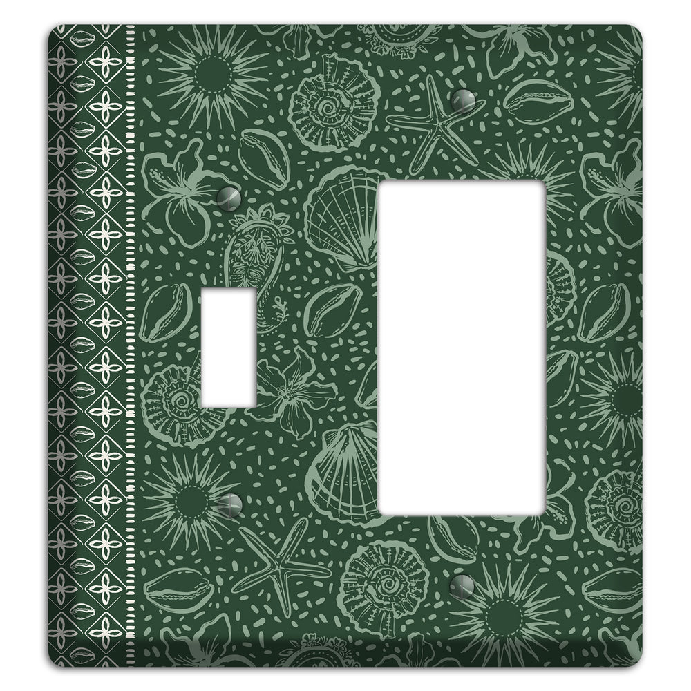 Emerald Tide Reliquary Toggle / Rocker Wallplate