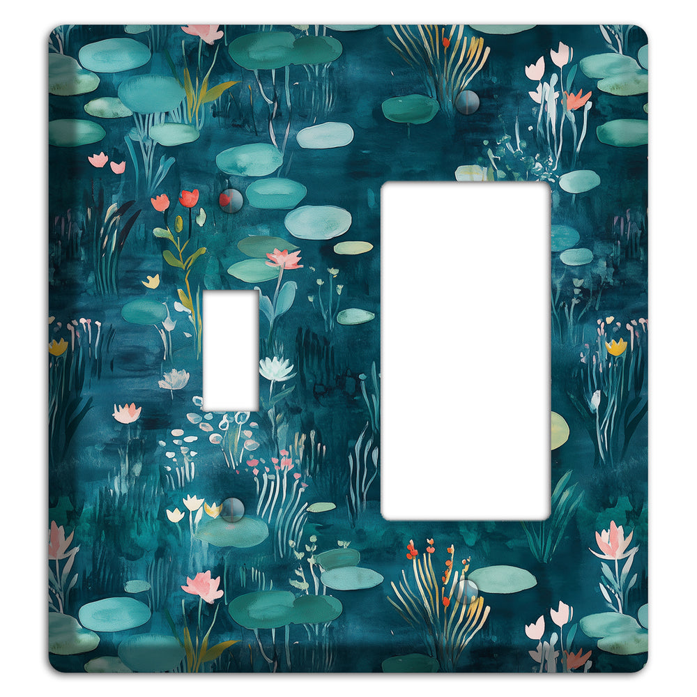 Lily Pond Reverie Toggle / Rocker Wallplate