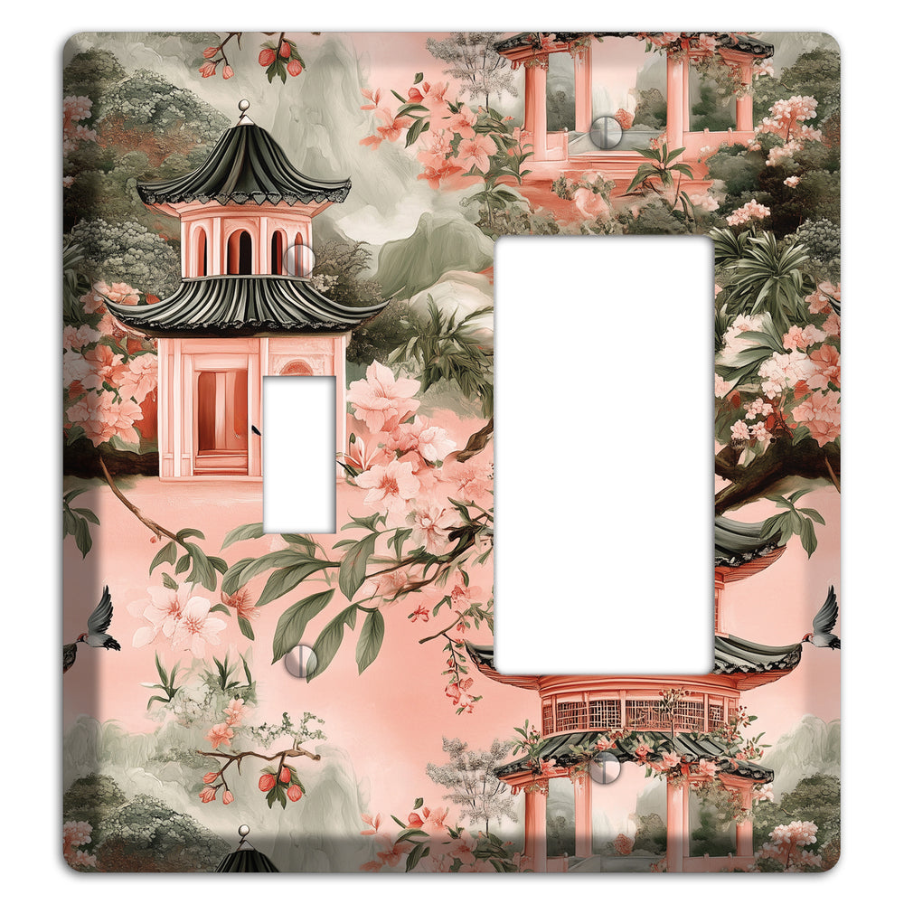Pagoda & Plum Toggle / Rocker Wallplate