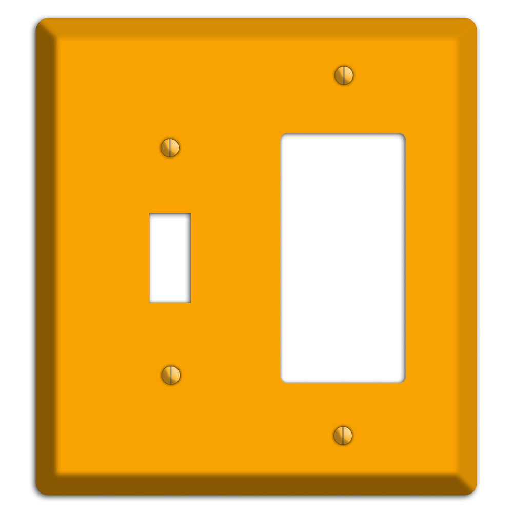 Baxter Mustard Toggle / Rocker Wallplate