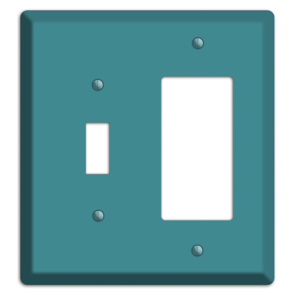 Baxter Turqouise Toggle / Rocker Wallplate