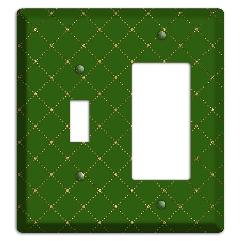 Beaded Lattice Toggle / Rocker Wallplate