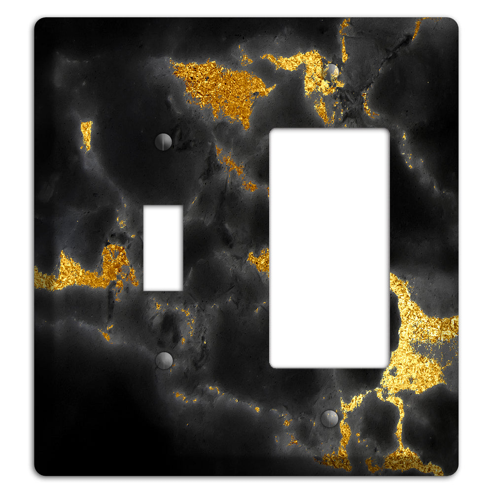 Equator Marble Toggle / Rocker Wallplate