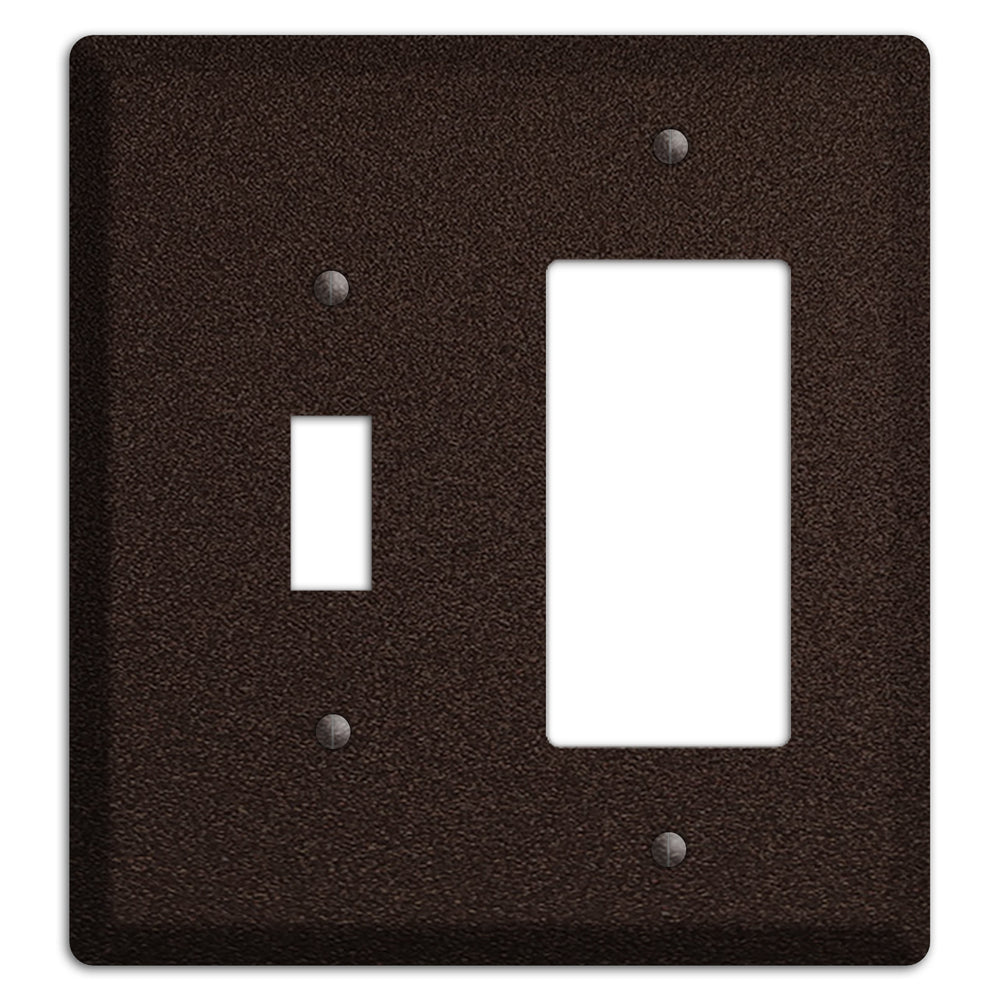 Baxter Subtle Antique Bronze Toggle / Rocker Wallplate