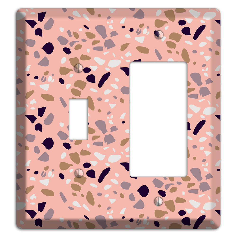 Petal Scatter Toggle / Rocker Wallplate