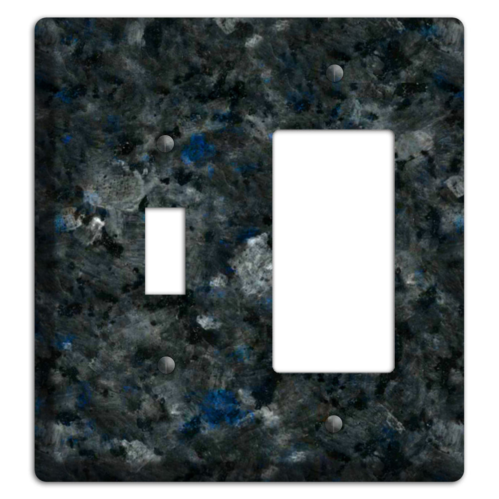 Blue Pearl GT Granite Toggle / Rocker Wallplate