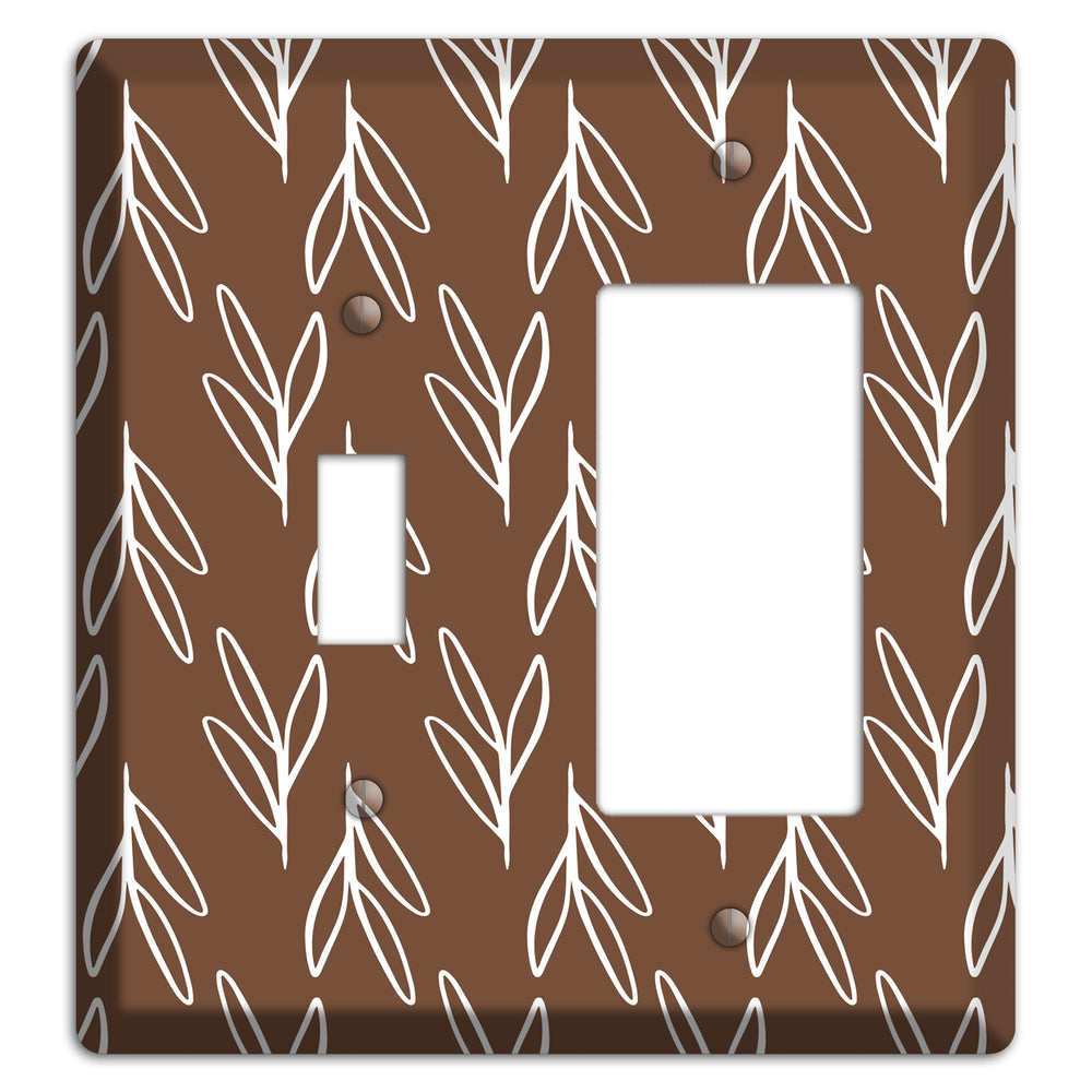 Wheat & Shadow Toggle / Rocker Wallplate