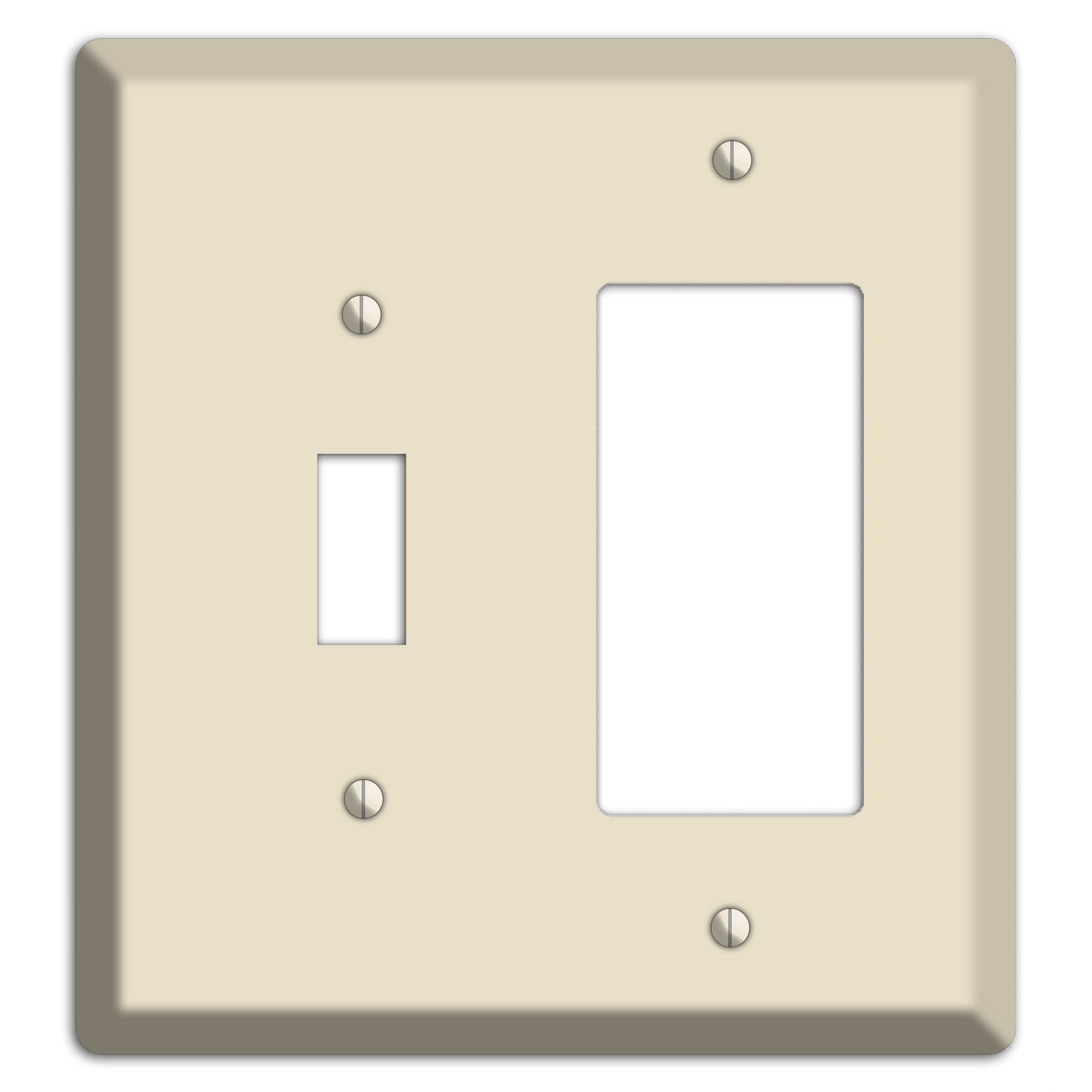 Baxter Ivory Cream Toggle / Rocker Wallplate