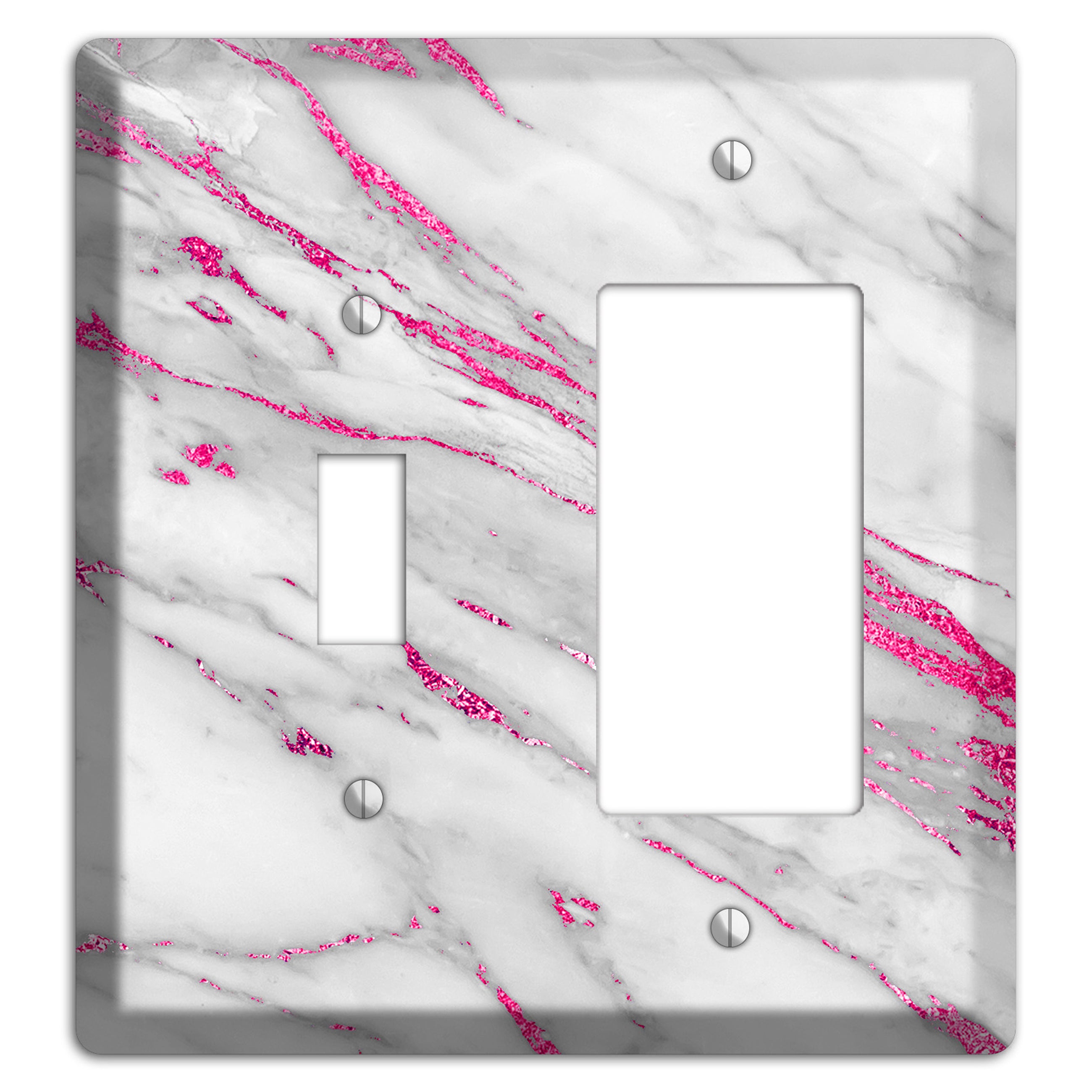 Can Can Marble Toggle / Rocker Wallplate