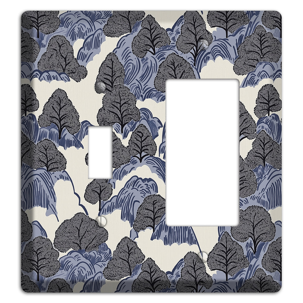 Thousand Pines Toggle / Rocker Wallplate