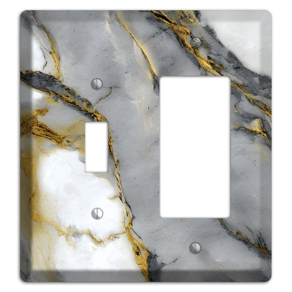 Finlandia Marble Toggle / Rocker Wallplate