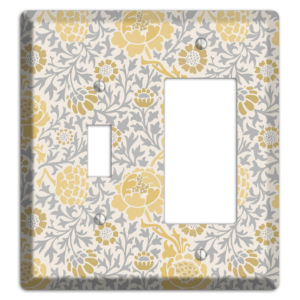 Dandelion Charm Toggle / Rocker Wallplate
