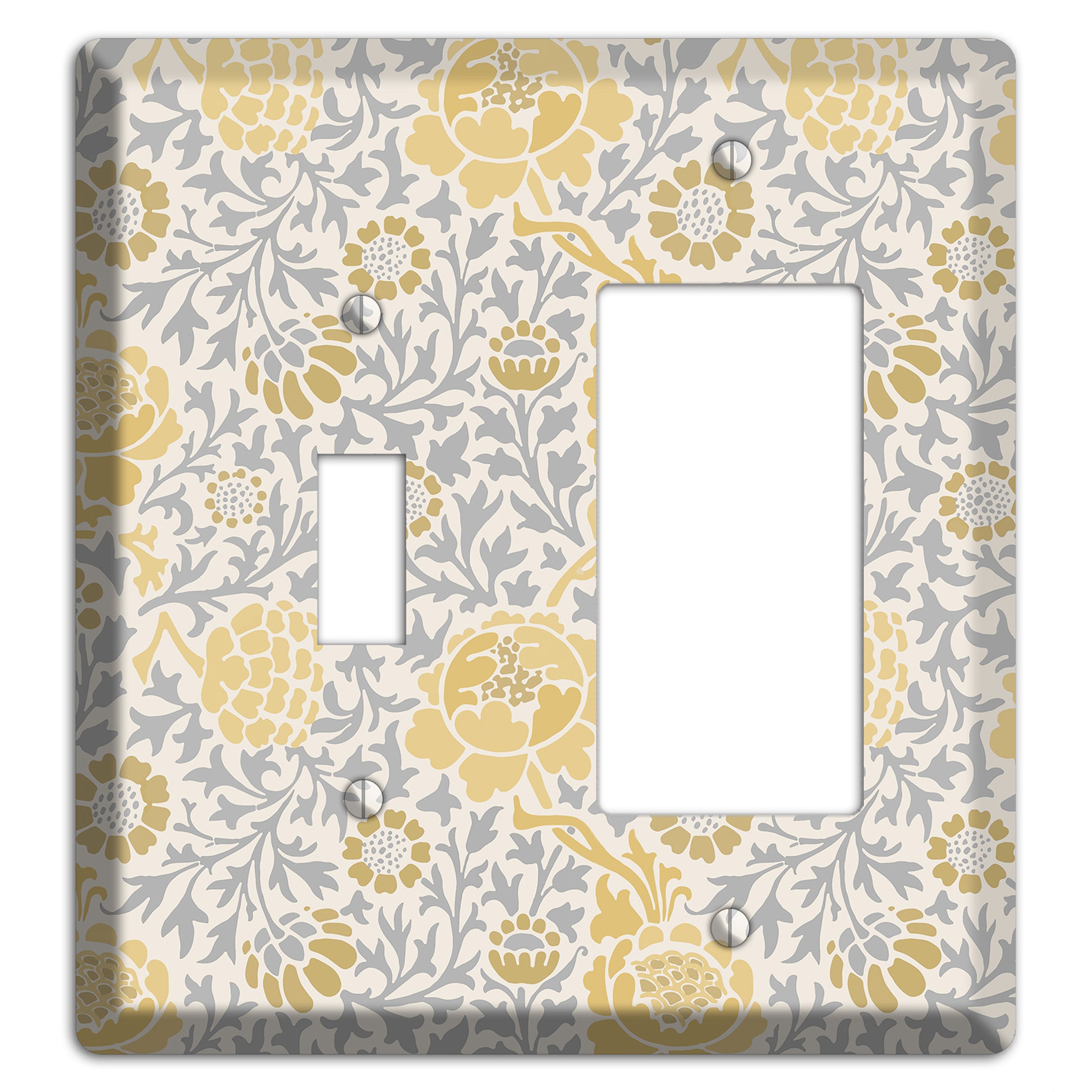 Dandelion Charm Toggle / Rocker Wallplate