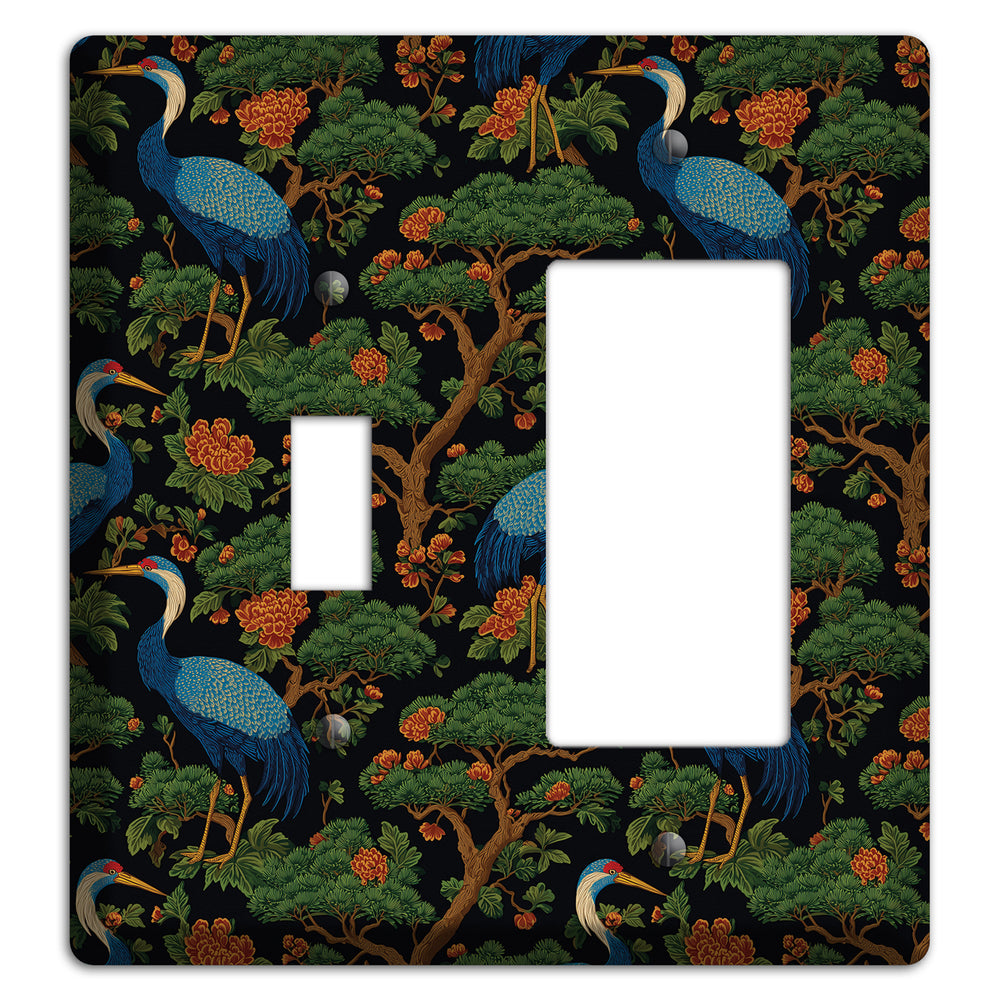 Cobalt Pine Vigil Toggle / Rocker Wallplate
