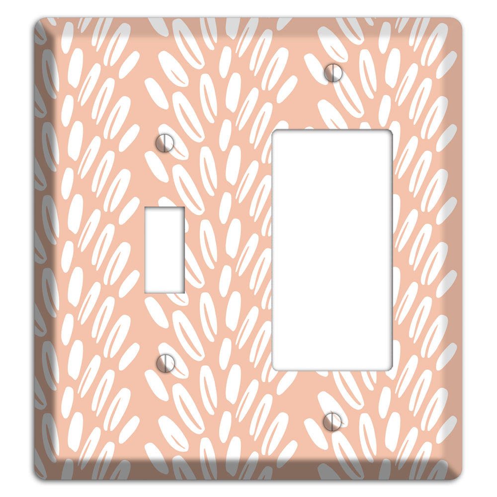 Harvest Plume Rise Toggle / Rocker Wallplate