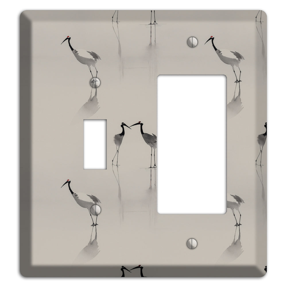 Mist & Mirror Vigil Toggle / Rocker Wallplate