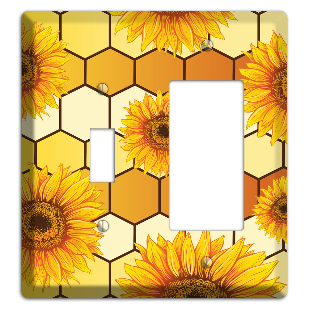 Honeycomb Solstice Toggle / Rocker Wallplate