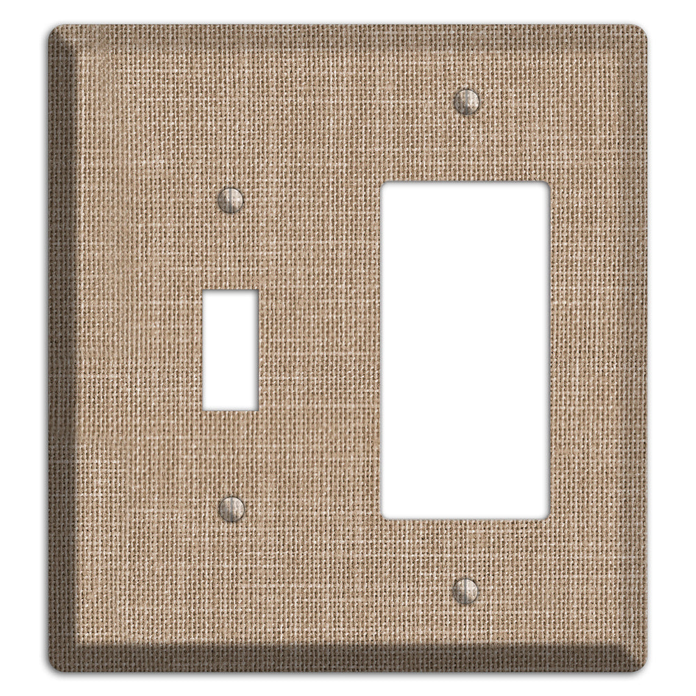 Linen Shore Toggle / Rocker Wallplate