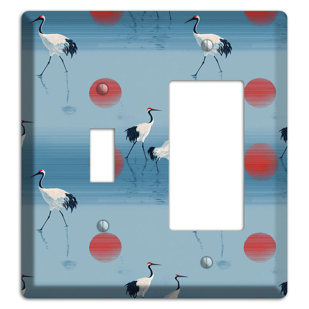 Scarlet Sun Shallows Toggle / Rocker Wallplate
