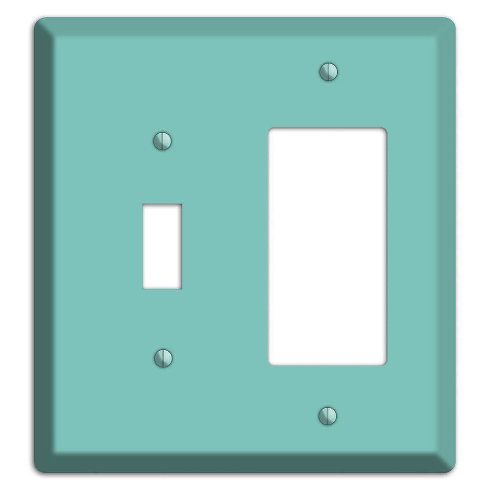 Baxter Seafoam Toggle / Rocker Wallplate