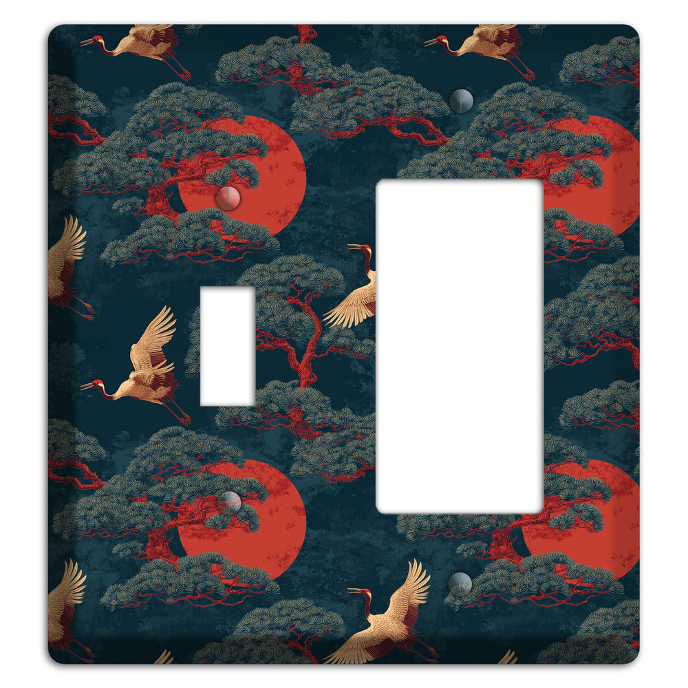 Vermillion Moon Ascent Toggle / Rocker Wallplate