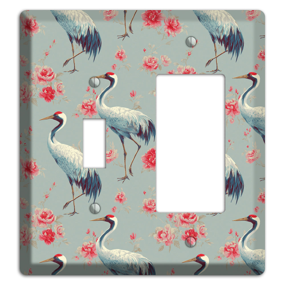 Rose Mist Vigil Toggle / Rocker Wallplate