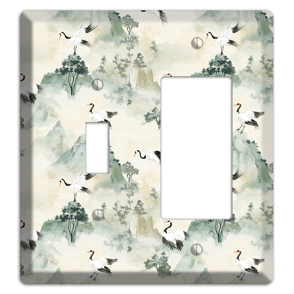 Jade Mountain Passage Toggle / Rocker Wallplate