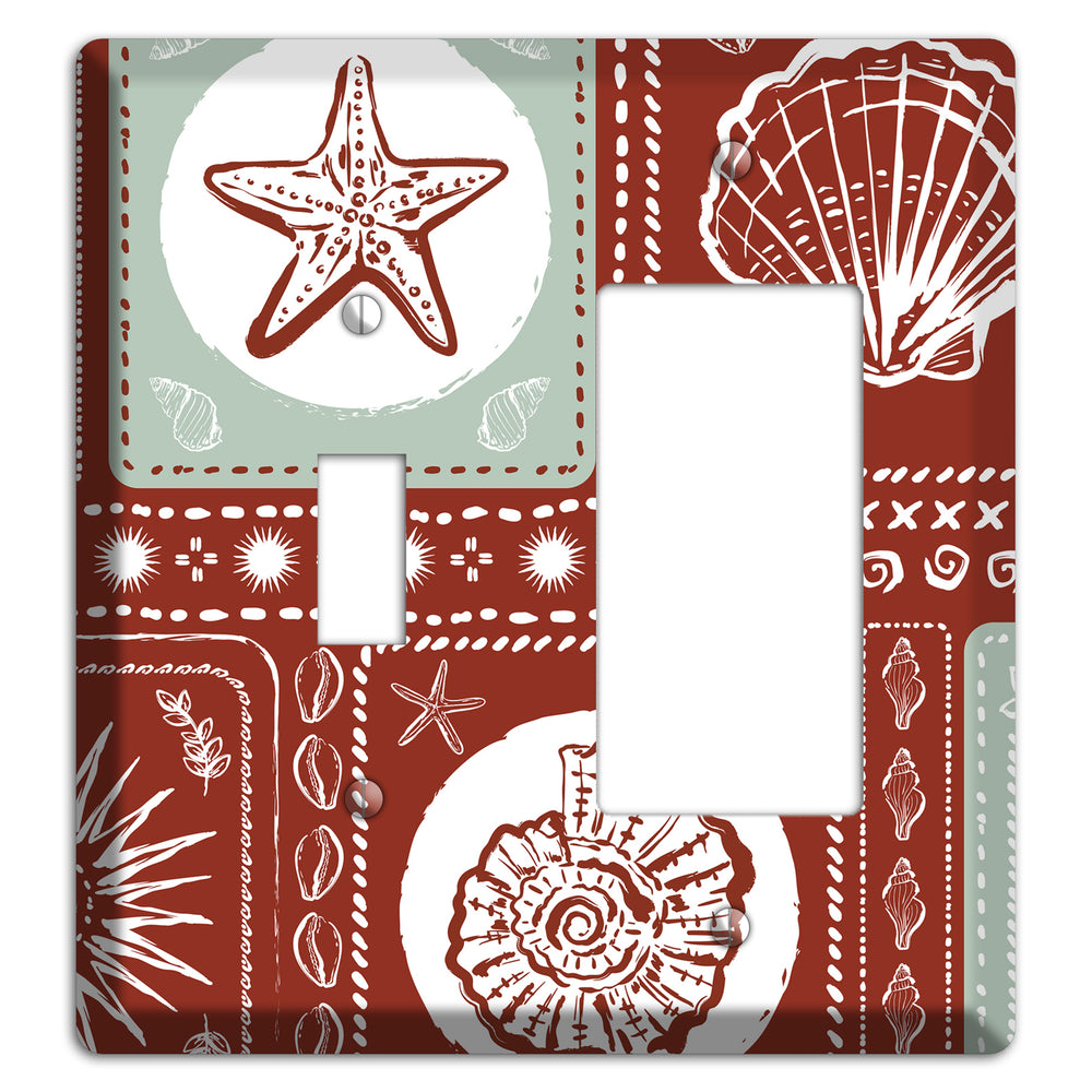 Crimson Tide Relics Toggle / Rocker Wallplate