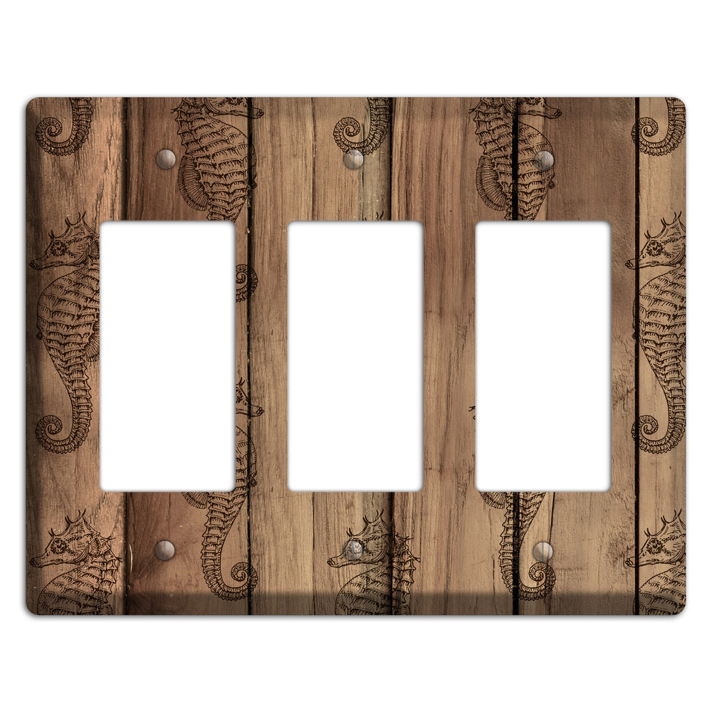 Planktonic Ponies 3 Rocker Wallplate