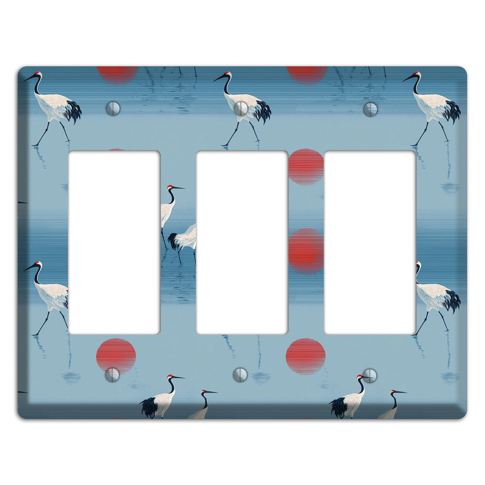 Scarlet Sun Shallows 3 Rocker Wallplate