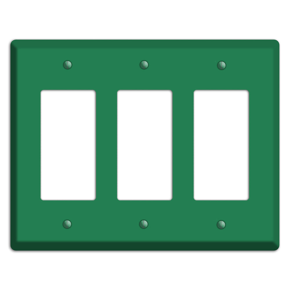 Baxter Simply Green 3 Rocker Wallplate