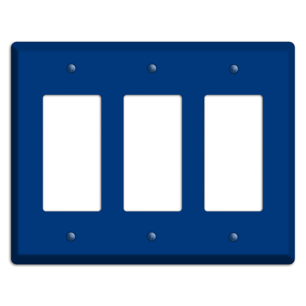 Baxter Simply Blue 3 Rocker Wallplate
