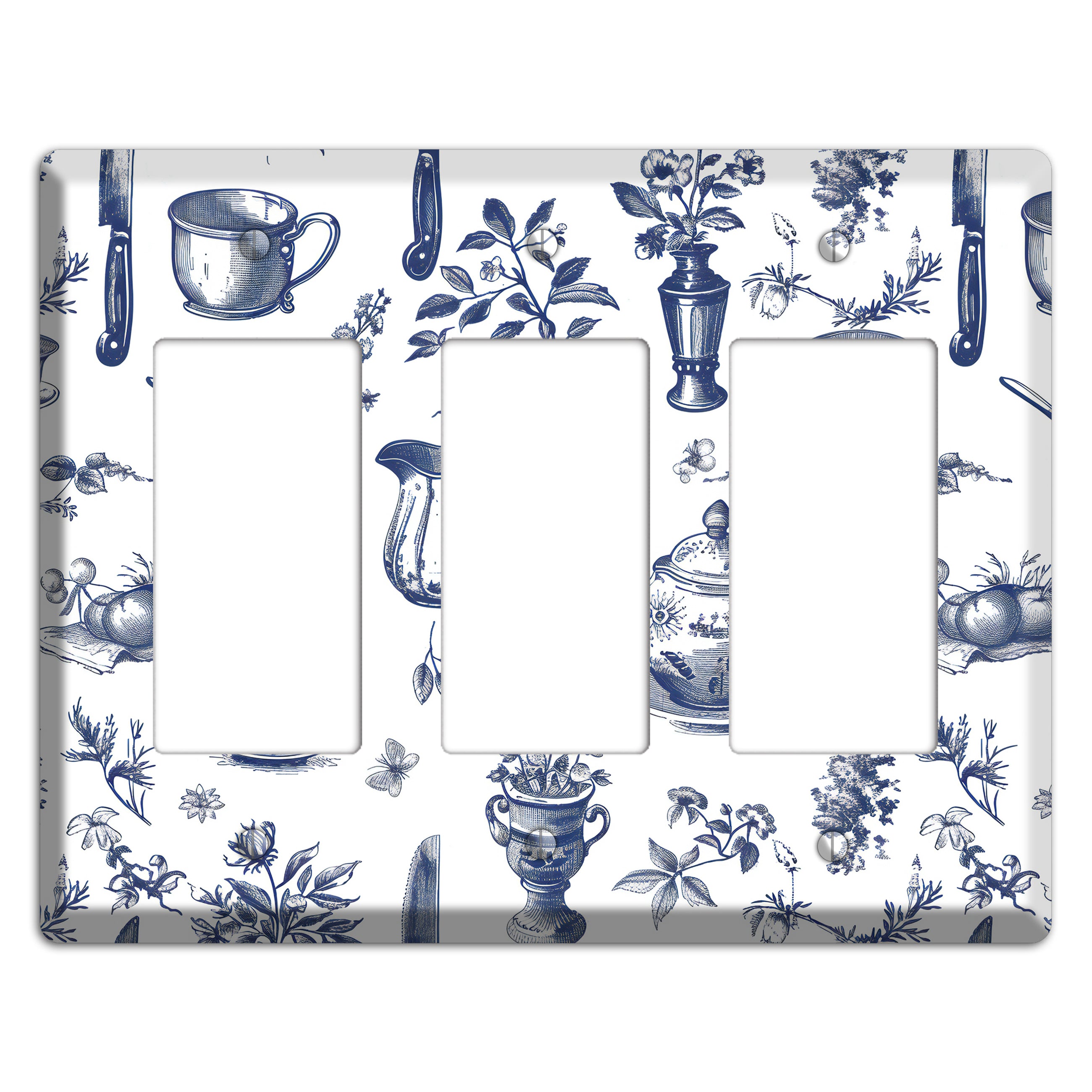 Pantry & Petal 3 Rocker Wallplate