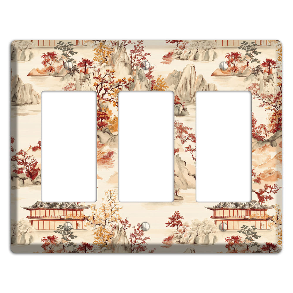 Mountain Autumn Reverie 3 Rocker Wallplate