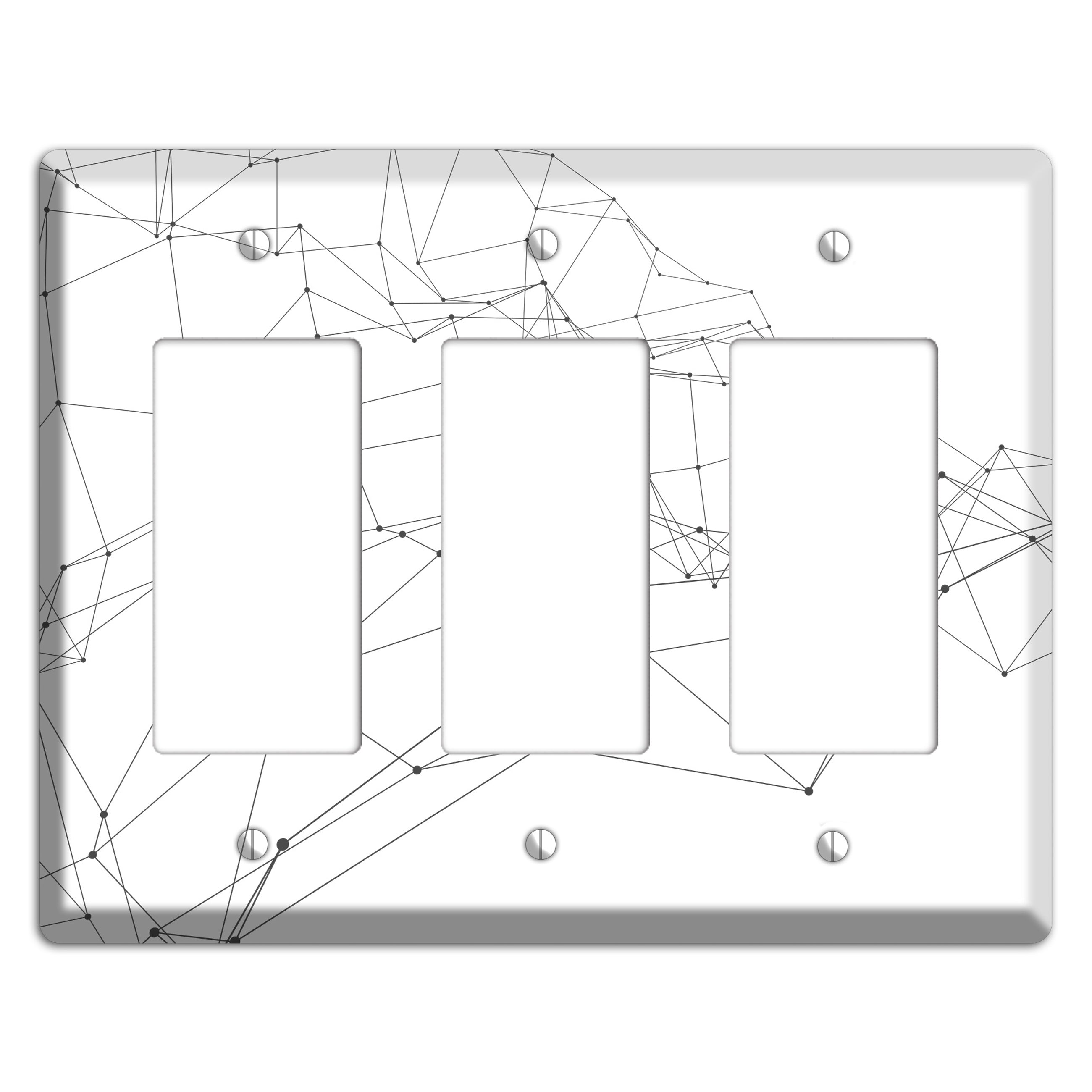 Woven Signal Web 3 Rocker Wallplate