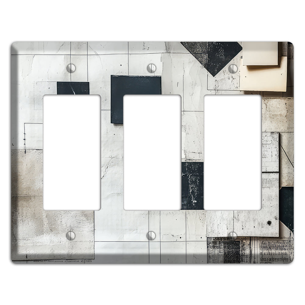 Ledger & Silence 3 Rocker Wallplate