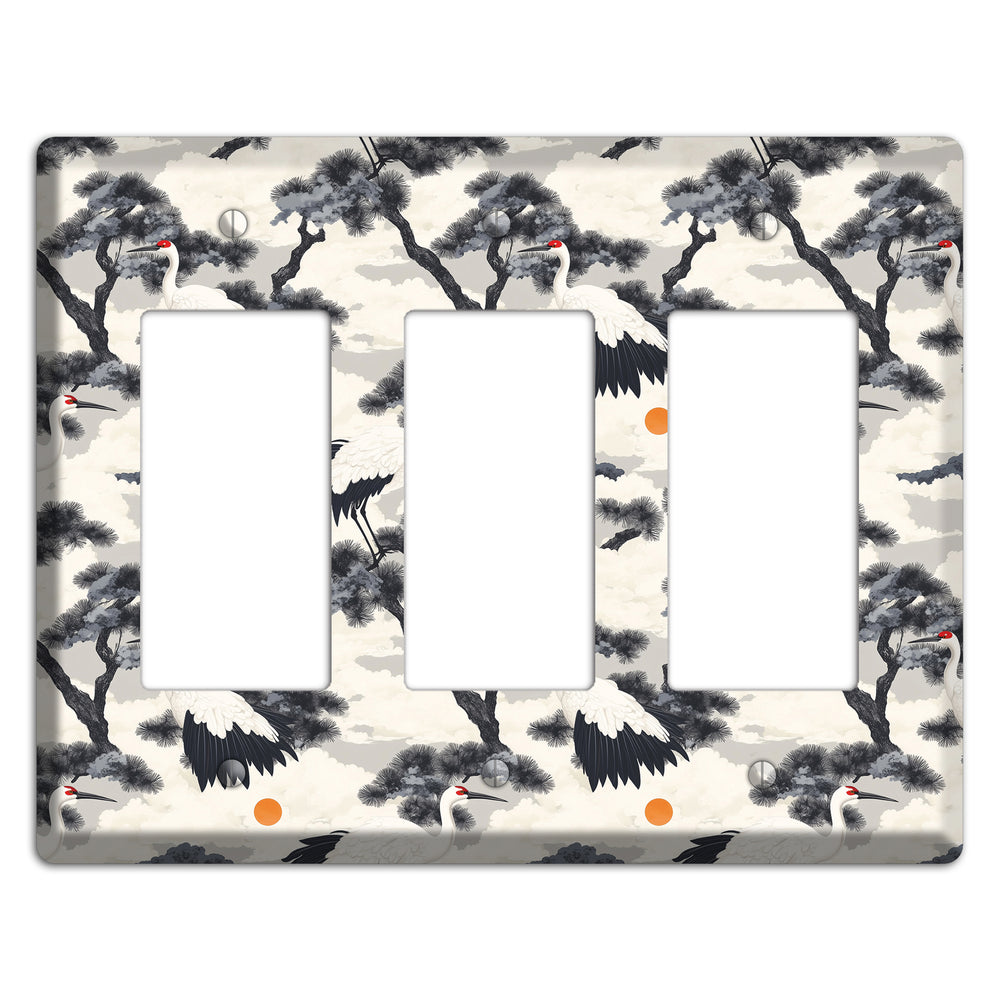 Ink & Ember Pines 3 Rocker Wallplate