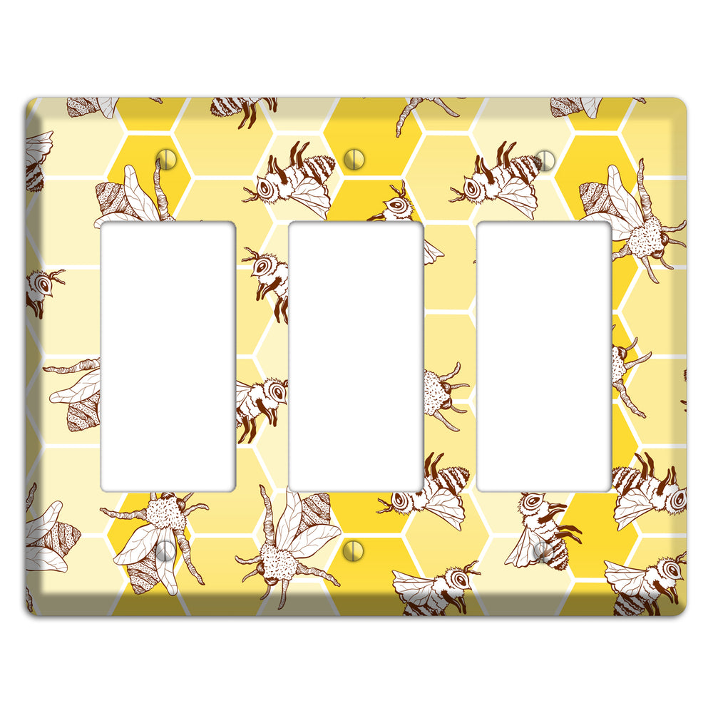 Hive & Wing 3 Rocker Wallplate