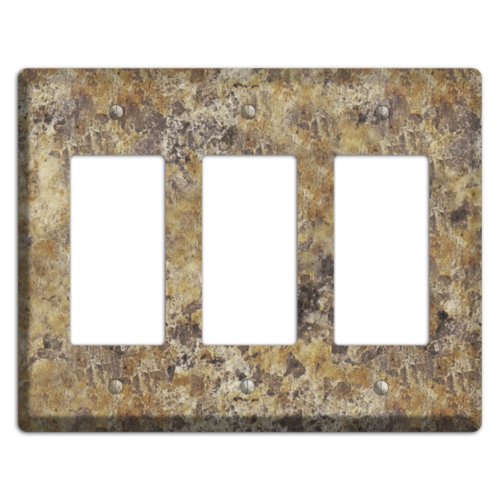 Venetian Gold Granite 3 Rocker Wallplate