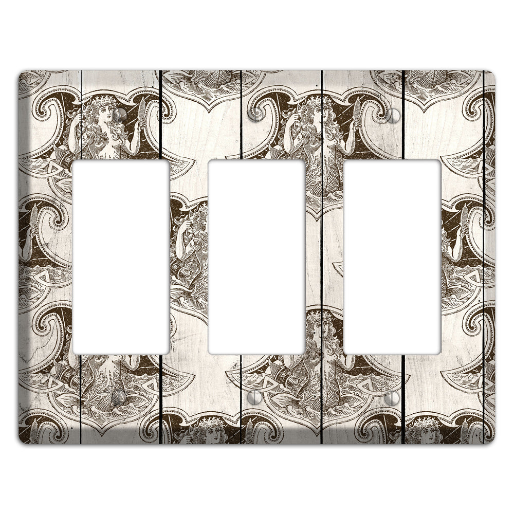 Mermaid‚Äôs Crest 3 Rocker Wallplate