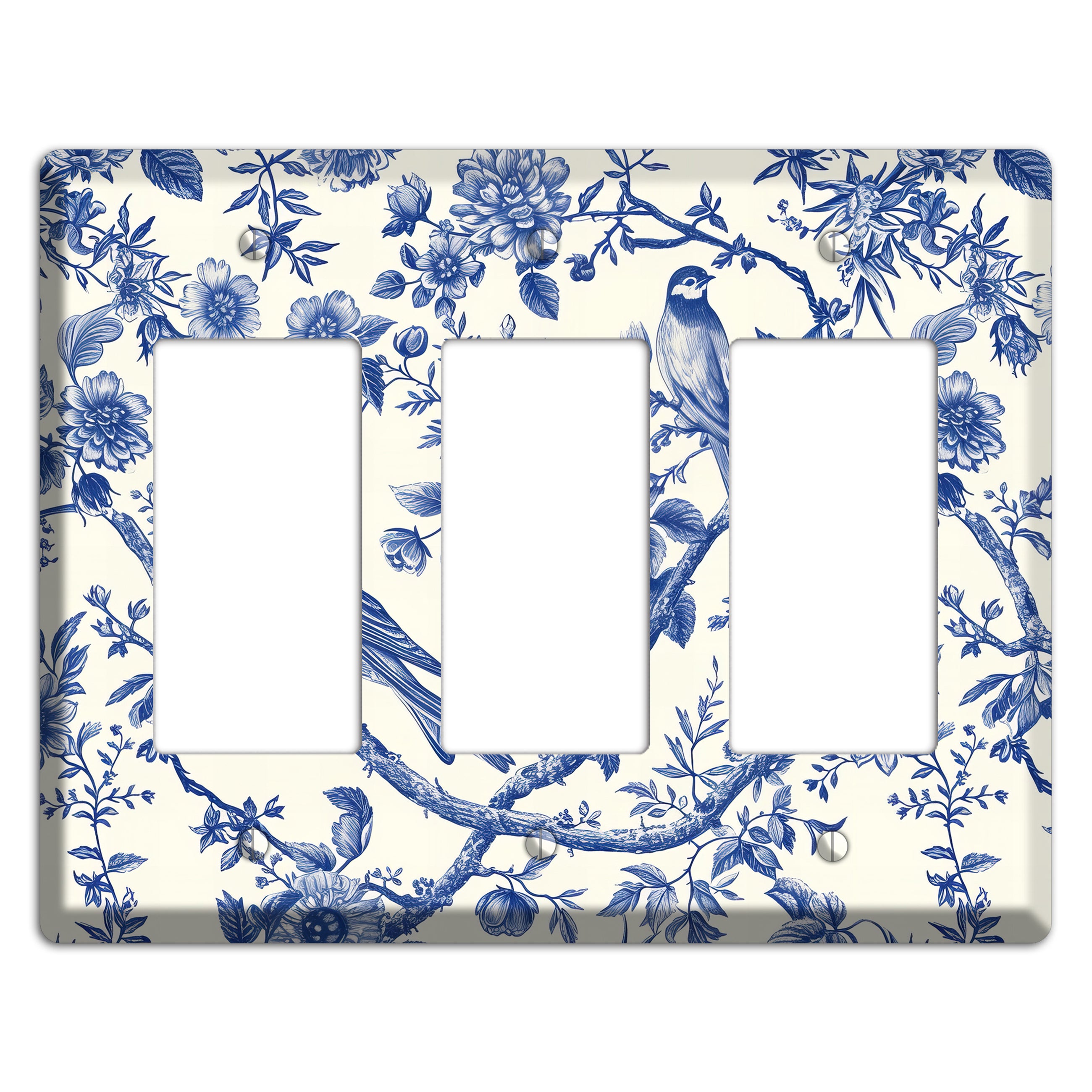 Willow Song Garden 3 Rocker Wallplate