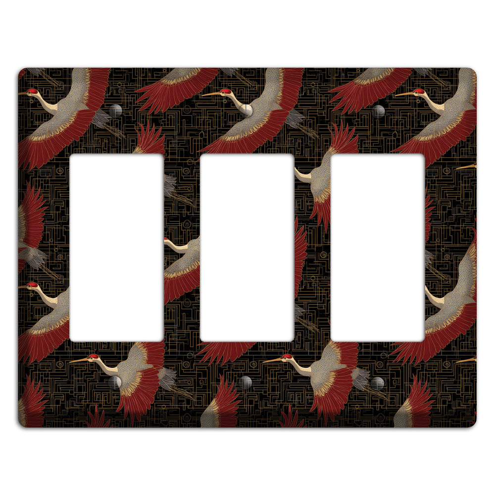 Scarlet Circuit Flight 3 Rocker Wallplate