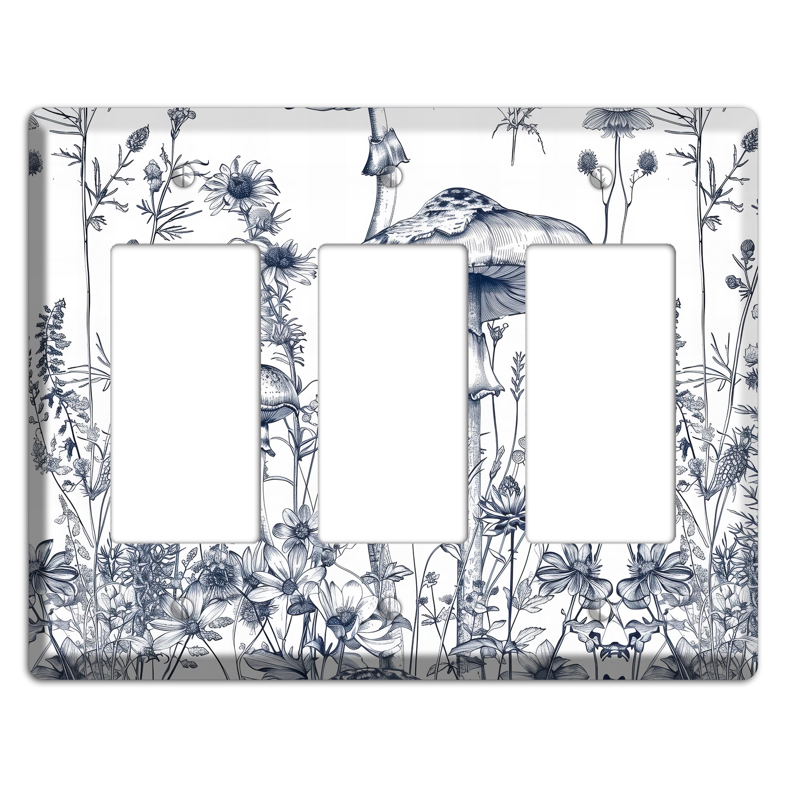 Forager's Meadow Spell 3 Rocker Wallplate