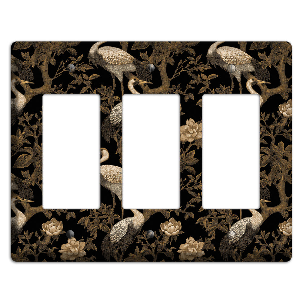 Obsidian Heron Dusk 3 Rocker Wallplate