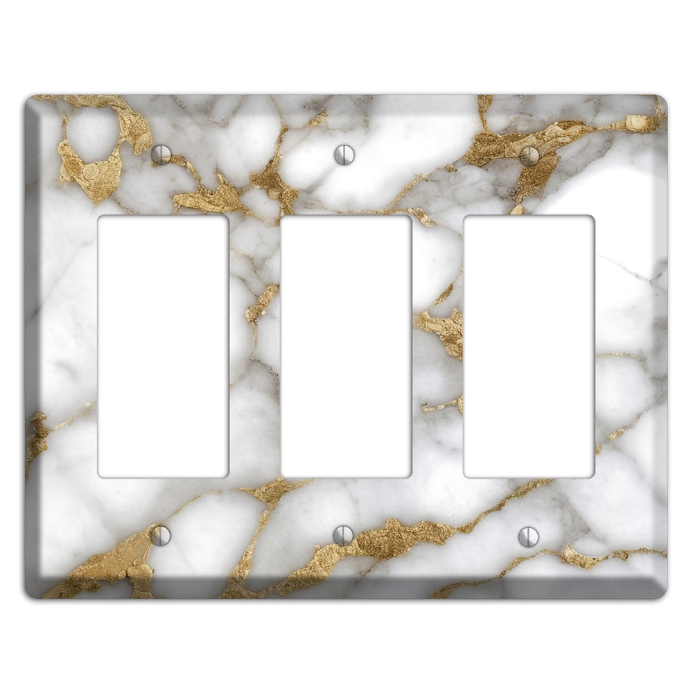 Twine Marble 3 Rocker Wallplate
