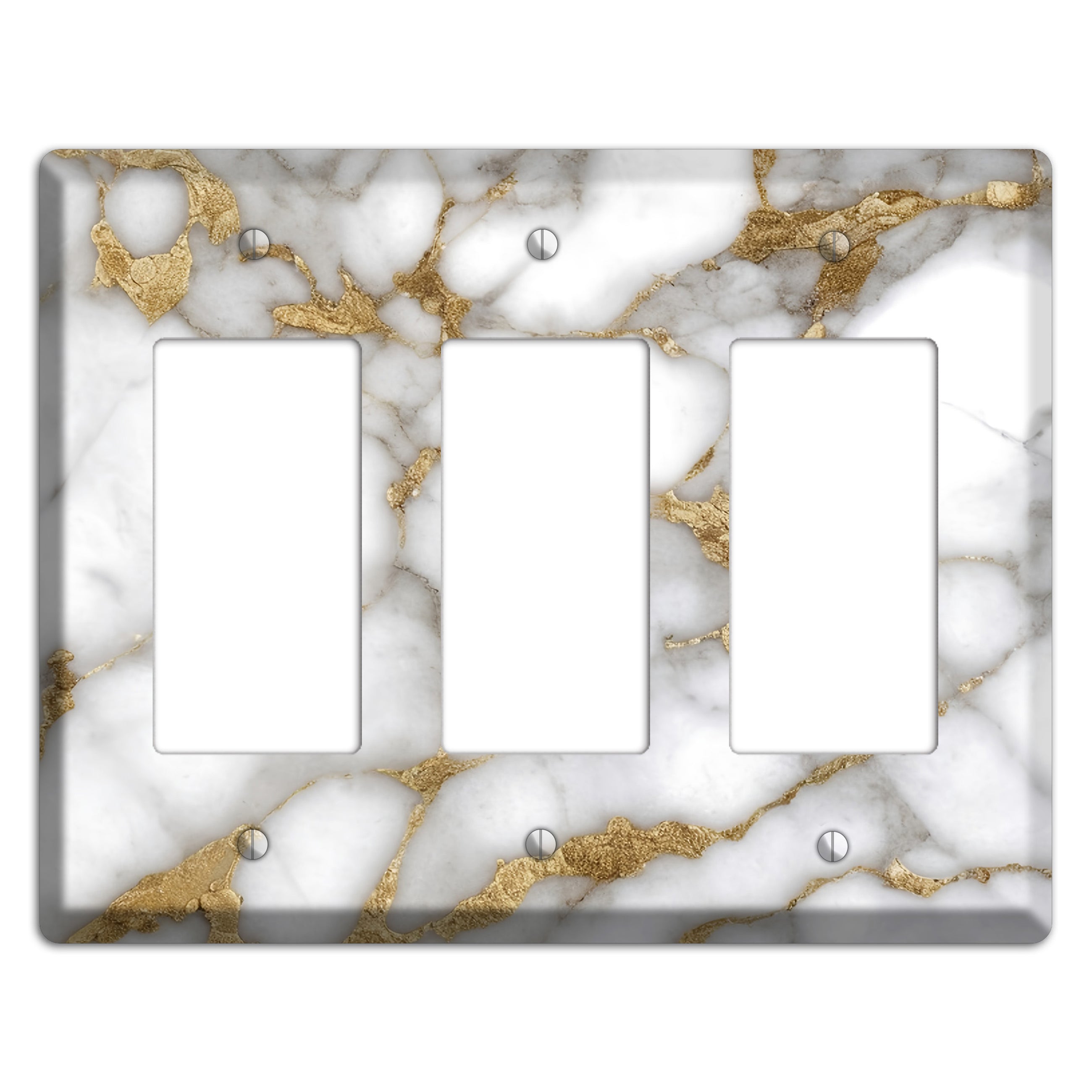 Twine Marble 3 Rocker Wallplate