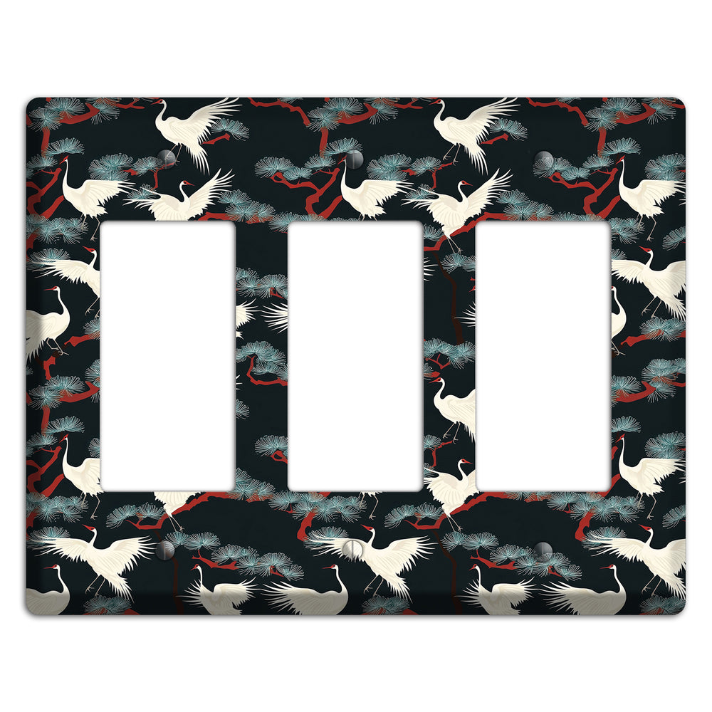 Obsidian Pine Vigil 3 Rocker Wallplate