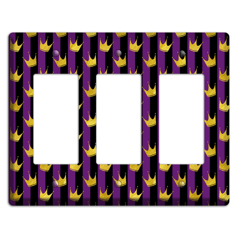 Royal Parade 3 Rocker Wallplate